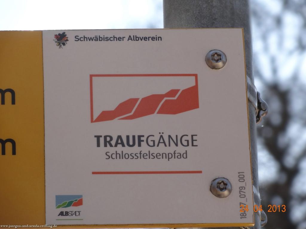 Philosophische Bildwanderung Traufgang-Schlossfelsenpfad