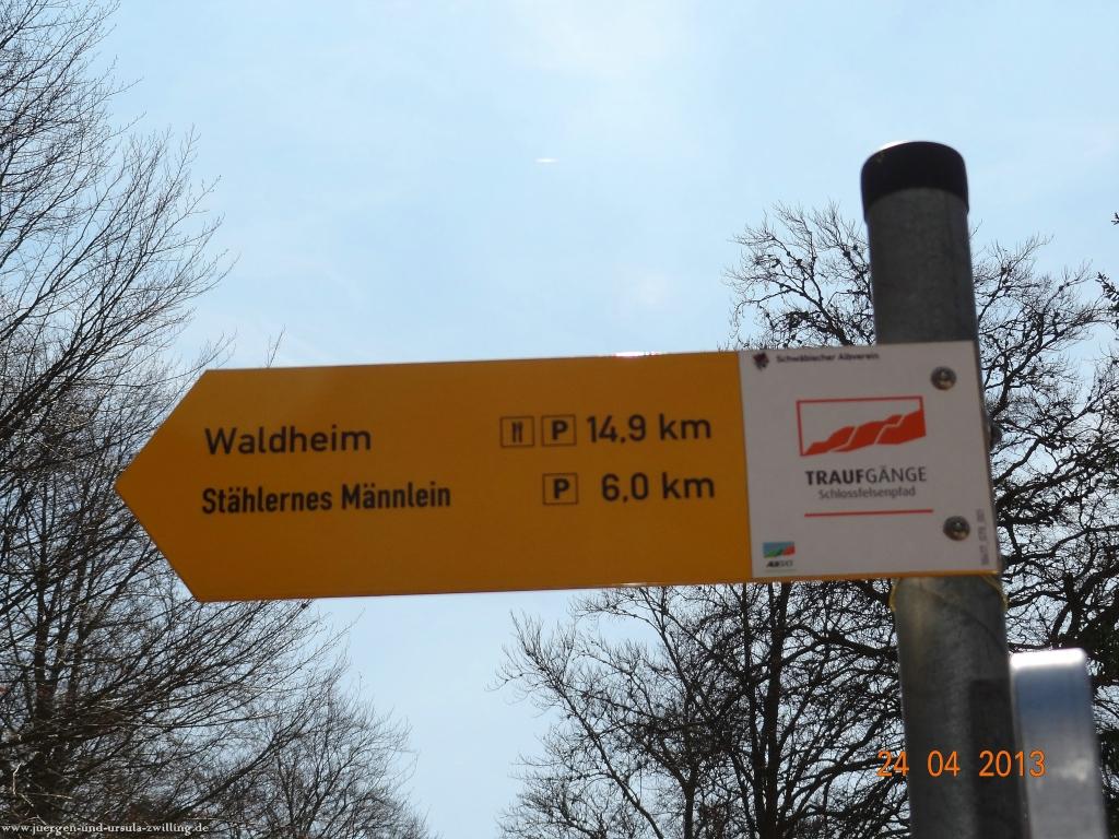 Philosophische Bildwanderung Traufgang-Schlossfelsenpfad