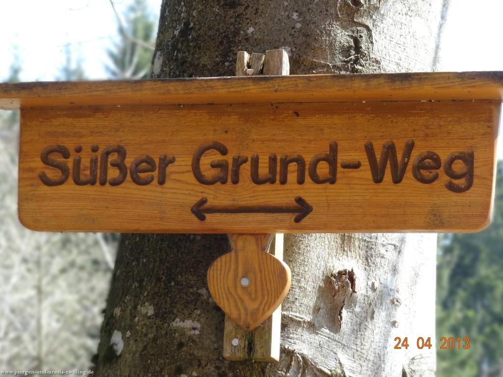 Philosophische Bildwanderung Traufgang-Schlossfelsenpfad