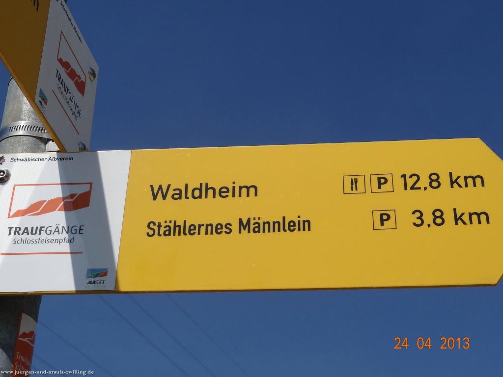 Philosophische Bildwanderung Traufgang-Schlossfelsenpfad