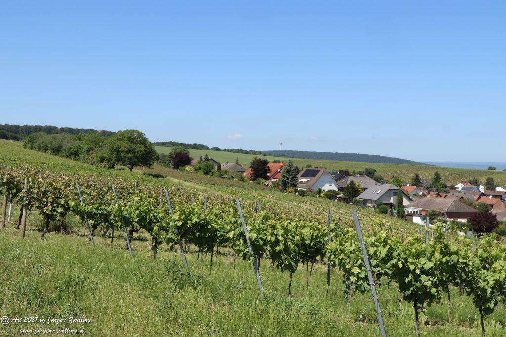 Kirchberg in Hackenheim zum Gasthaus Spreitel und zurück