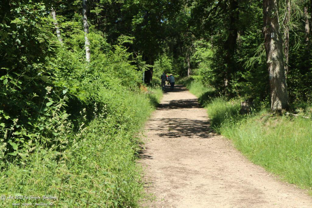Kirchberg in Hackenheim zum Gasthaus Spreitel und zurück