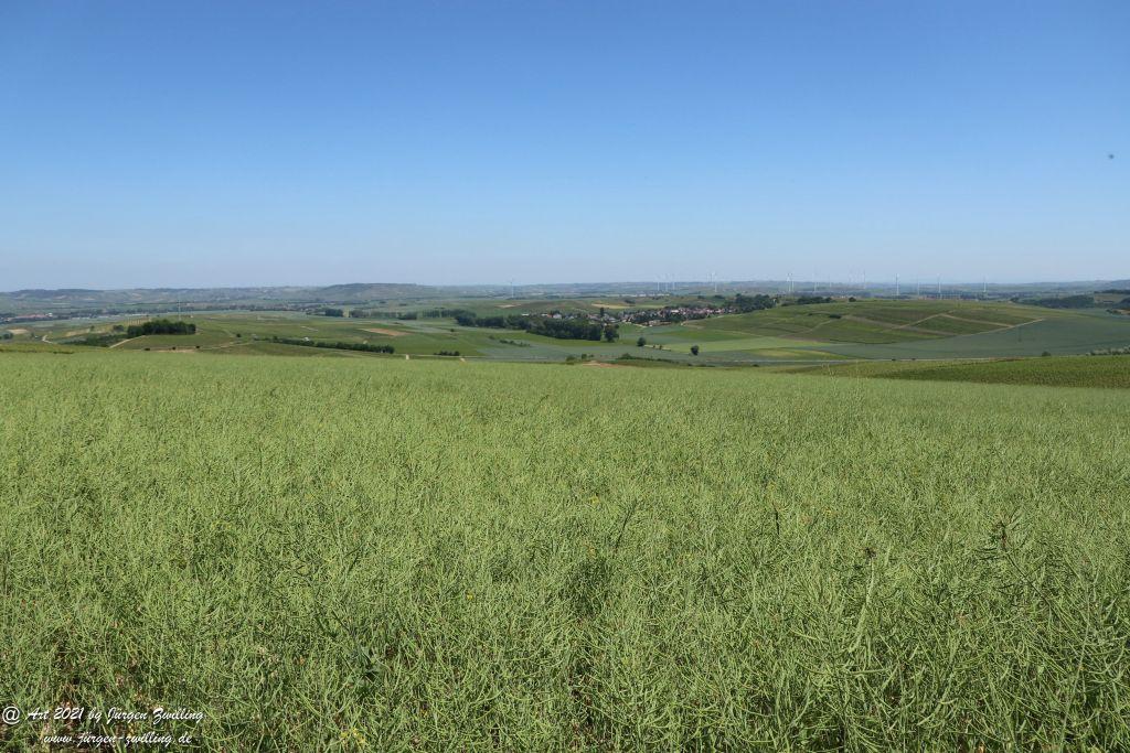 Kirchberg in Hackenheim zum Gasthaus Spreitel und zurück