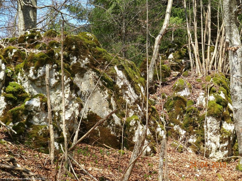 Philosophische Bildwanderung Traufgang-Schlossfelsenpfad