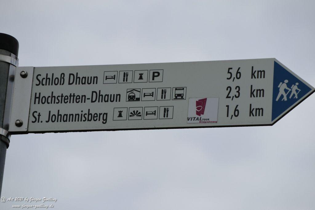 Philosophische Bildwanderung Vitaltour Wildgrafenweg - Hochstetten - Dhaun - Naheland - Rheinhessen