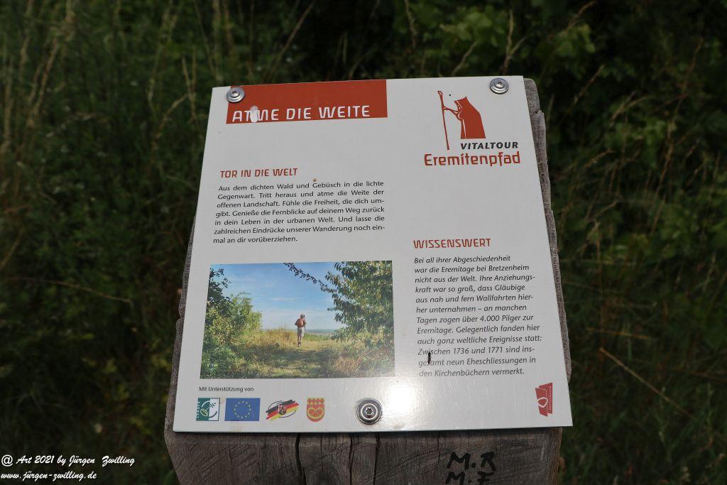Philosophische Bildwanderung Vitaltour Eremitenpfad - Bretzenheim an der Nahe - Rheinhessen