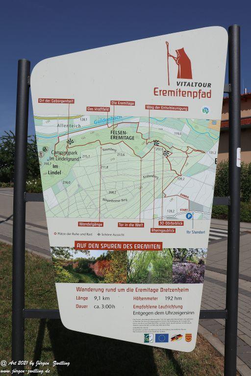 Philosophische Bildwanderung Vitaltour Eremitenpfad - Bretzenheim an der Nahe - Rheinhessen