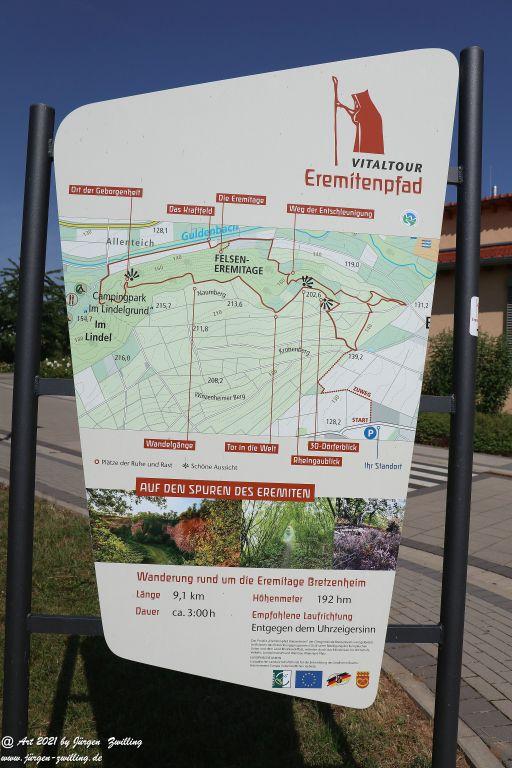 Philosophische Bildwanderung Vitaltour Eremitenpfad - Bretzenheim an der Nahe - Rheinhessen