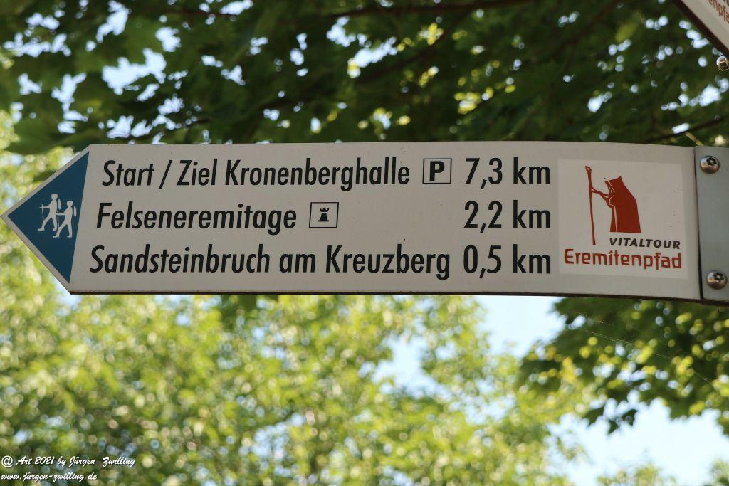 Philosophische Bildwanderung Vitaltour Eremitenpfad - Bretzenheim an der Nahe - Rheinhessen