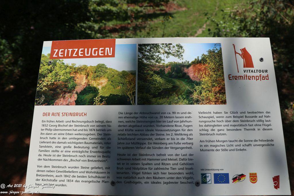 Philosophische Bildwanderung Vitaltour Eremitenpfad - Bretzenheim an der Nahe - Rheinhessen