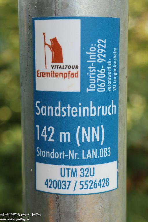 Philosophische Bildwanderung Vitaltour Eremitenpfad - Bretzenheim an der Nahe - Rheinhessen