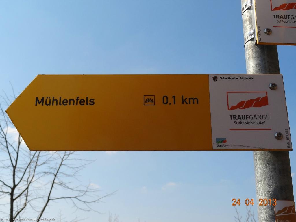 Philosophische Bildwanderung Traufgang-Schlossfelsenpfad