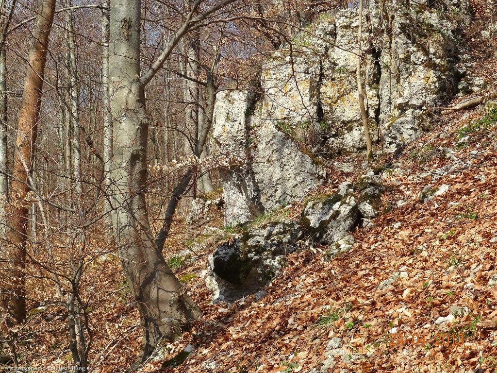 Philosophische Bildwanderung Traufgang-Schlossfelsenpfad