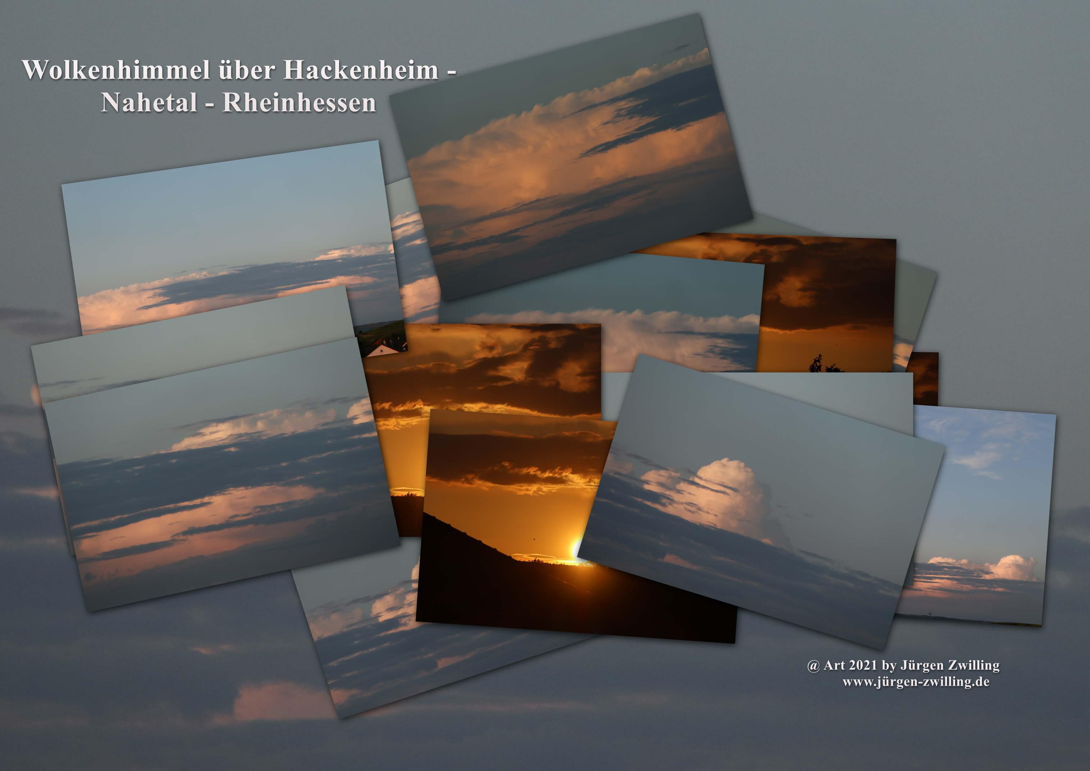 Wolkenhimmel über Hackenheim - Nahetal - Rheinhessen