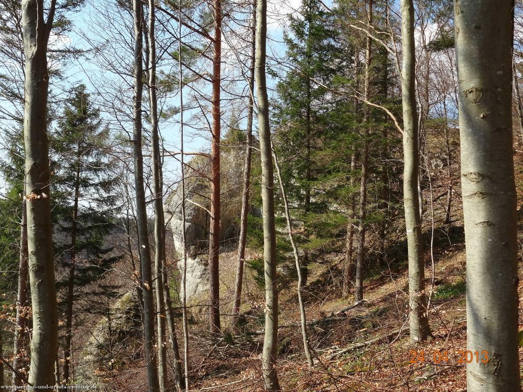 Philosophische Bildwanderung Traufgang-Schlossfelsenpfad