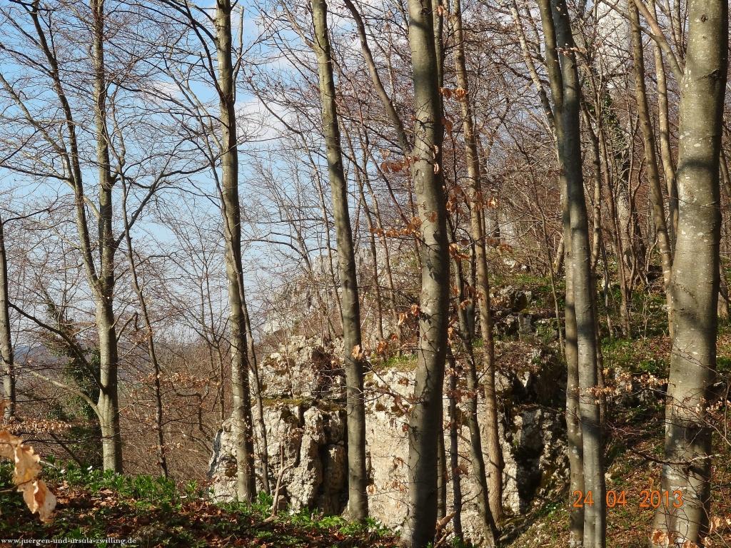 Philosophische Bildwanderung Traufgang-Schlossfelsenpfad