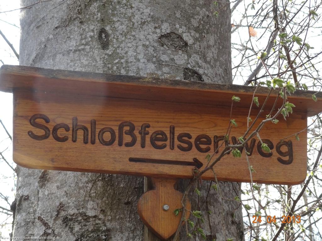 Philosophische Bildwanderung Traufgang-Schlossfelsenpfad