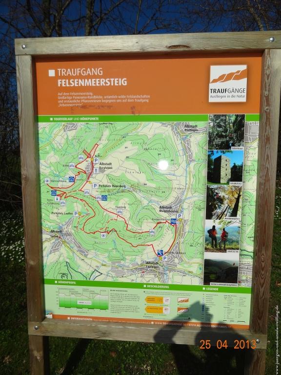 Philosophische Bildwanderung Traufgang-Felsenmeersteig