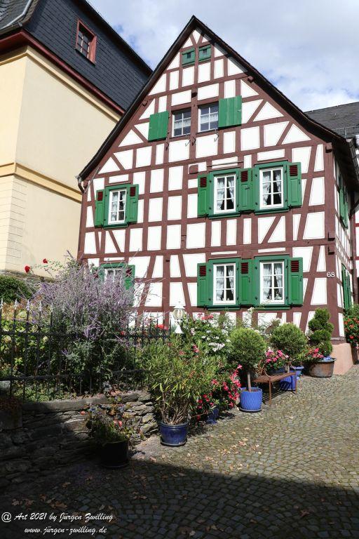 Philosophische Bildwanderung St. Oswald - Schleife - Rhein - Burgen - Weg - Manubach - Hunsrück