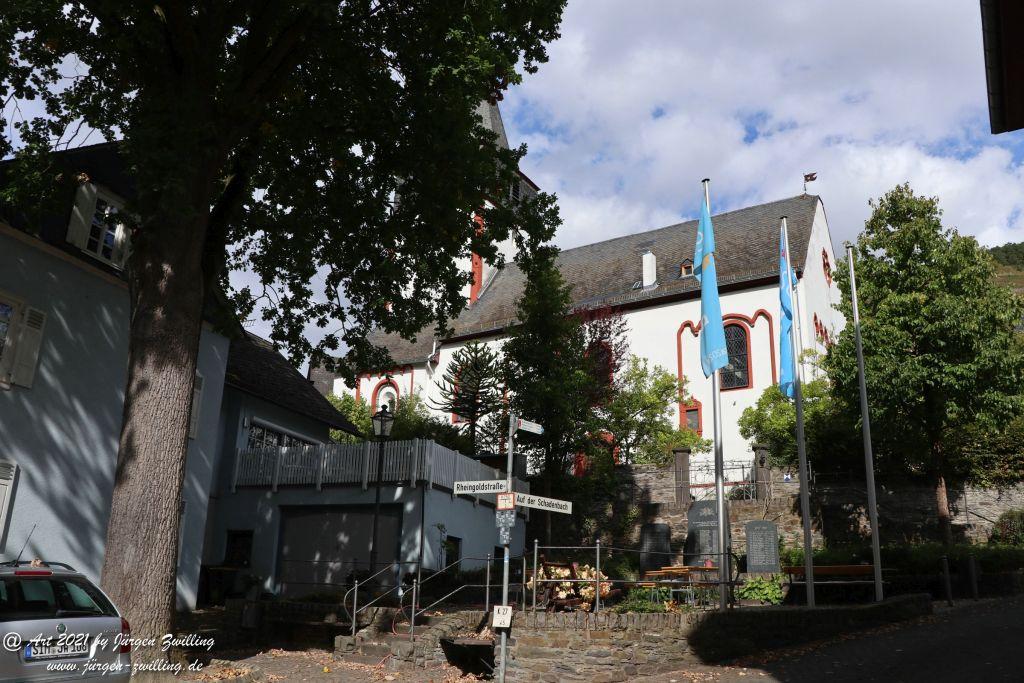 Philosophische Bildwanderung St. Oswald - Schleife - Rhein - Burgen - Weg - Manubach - Hunsrück