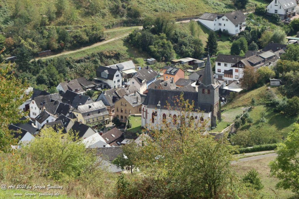 Philosophische Bildwanderung St. Oswald - Schleife - Rhein - Burgen - Weg - Manubach - Hunsrück