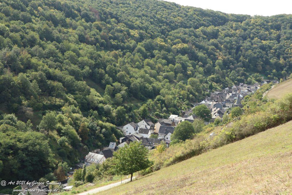 Philosophische Bildwanderung  St. Oswald - Schleife - Rhein - Burgen - Weg - Manubach - Hunsrück