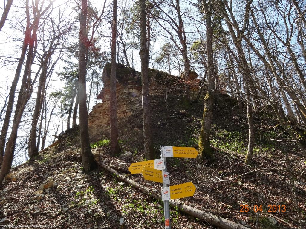 Philosophische Bildwanderung Traufgang-Felsenmeersteig