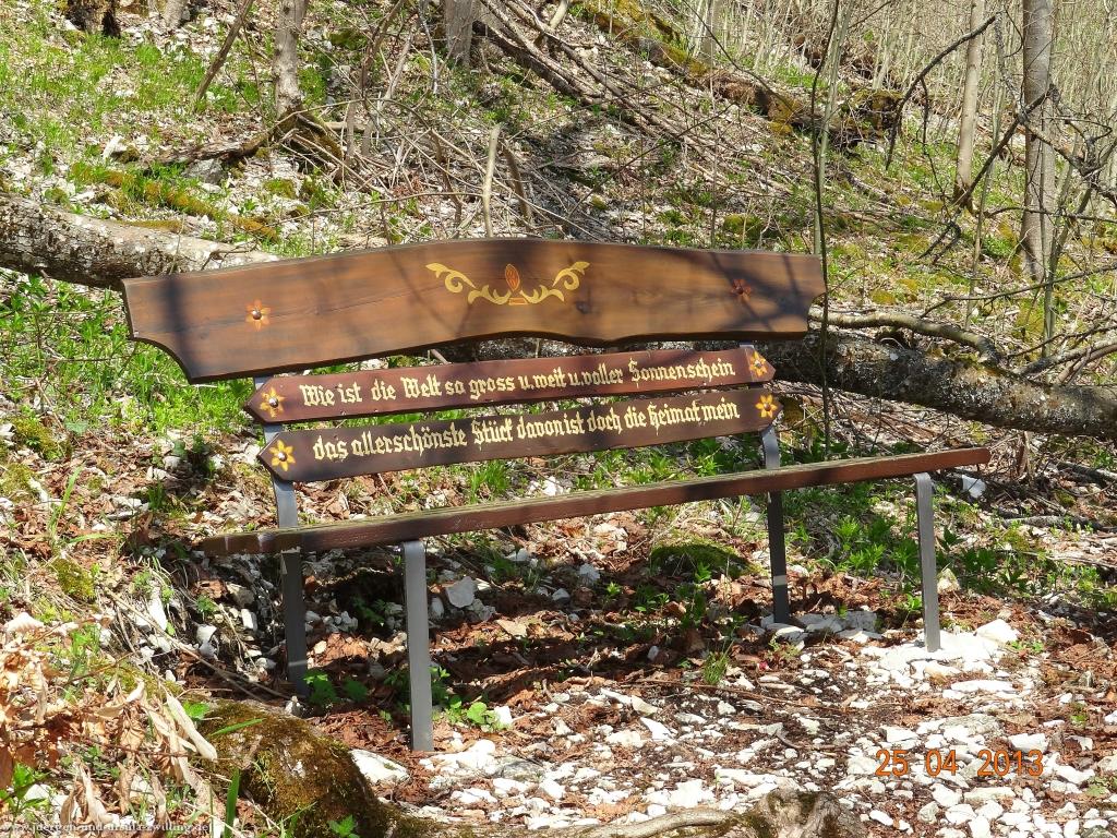 Philosophische Bildwanderung Traufgang-Felsenmeersteig