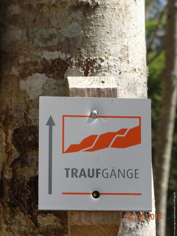 Philosophische Bildwanderung Traufgang-Felsenmeersteig