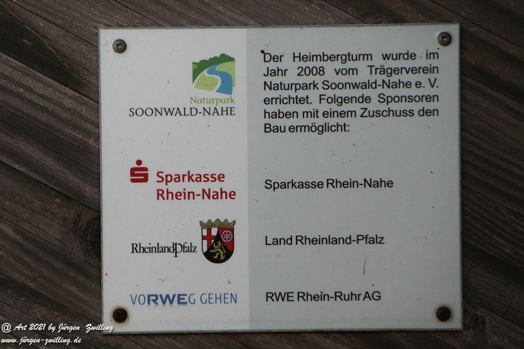 Philosophische Bildwanderung Waldböckelheim Rundweg Naheblick  - Soonwald - Hunsrück