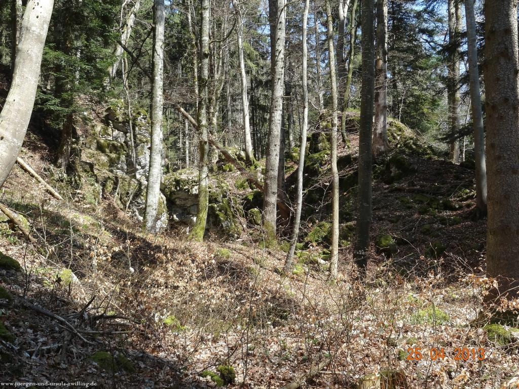 Philosophische Bildwanderung Traufgang-Felsenmeersteig