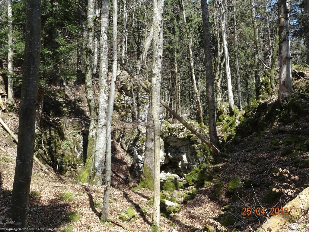 Philosophische Bildwanderung Traufgang-Felsenmeersteig