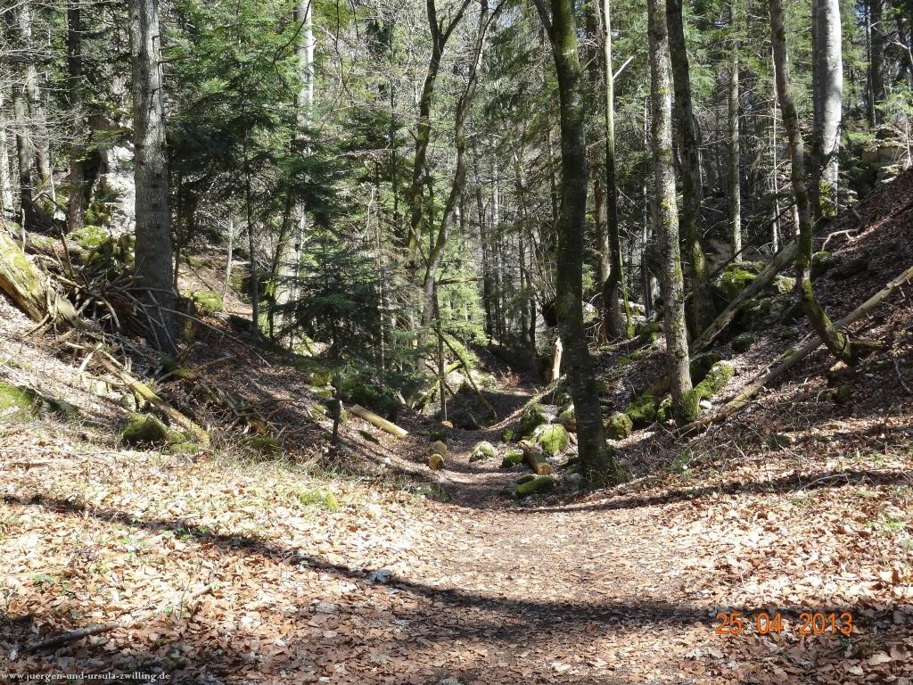 Philosophische Bildwanderung Traufgang-Felsenmeersteig