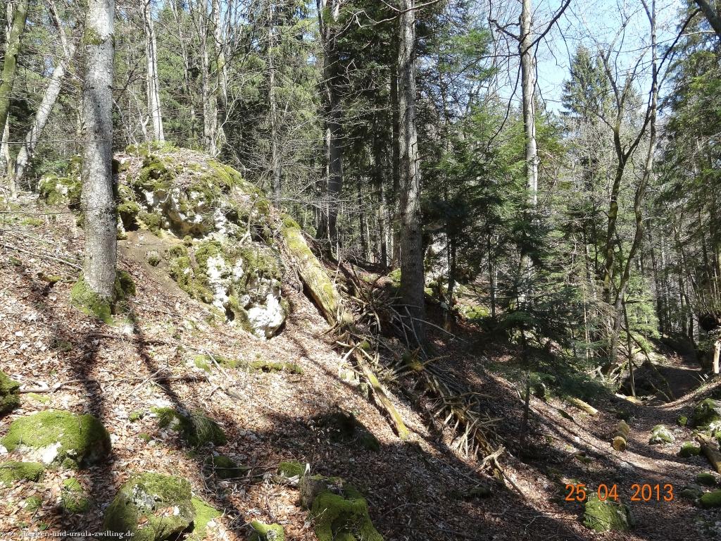Philosophische Bildwanderung Traufgang-Felsenmeersteig