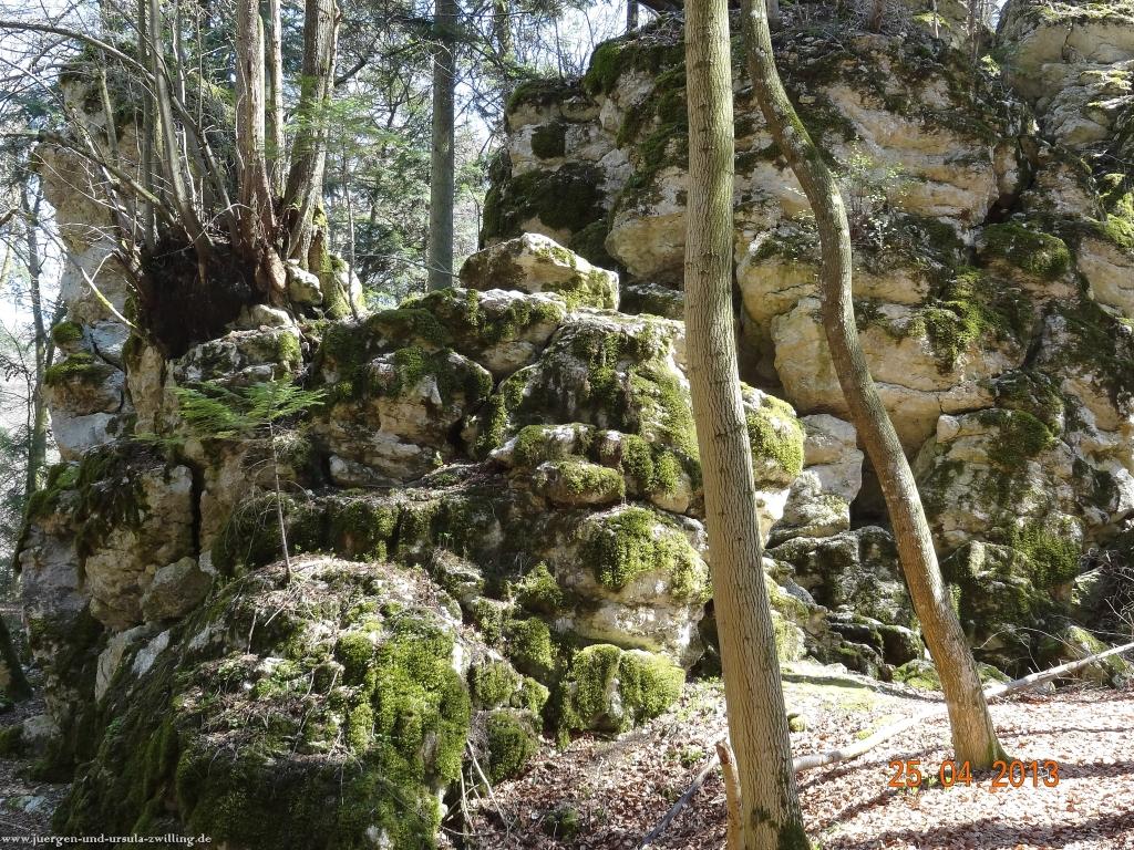 Philosophische Bildwanderung Traufgang-Felsenmeersteig