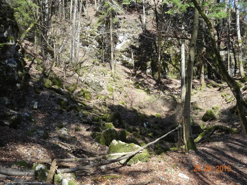 Philosophische Bildwanderung Traufgang-Felsenmeersteig