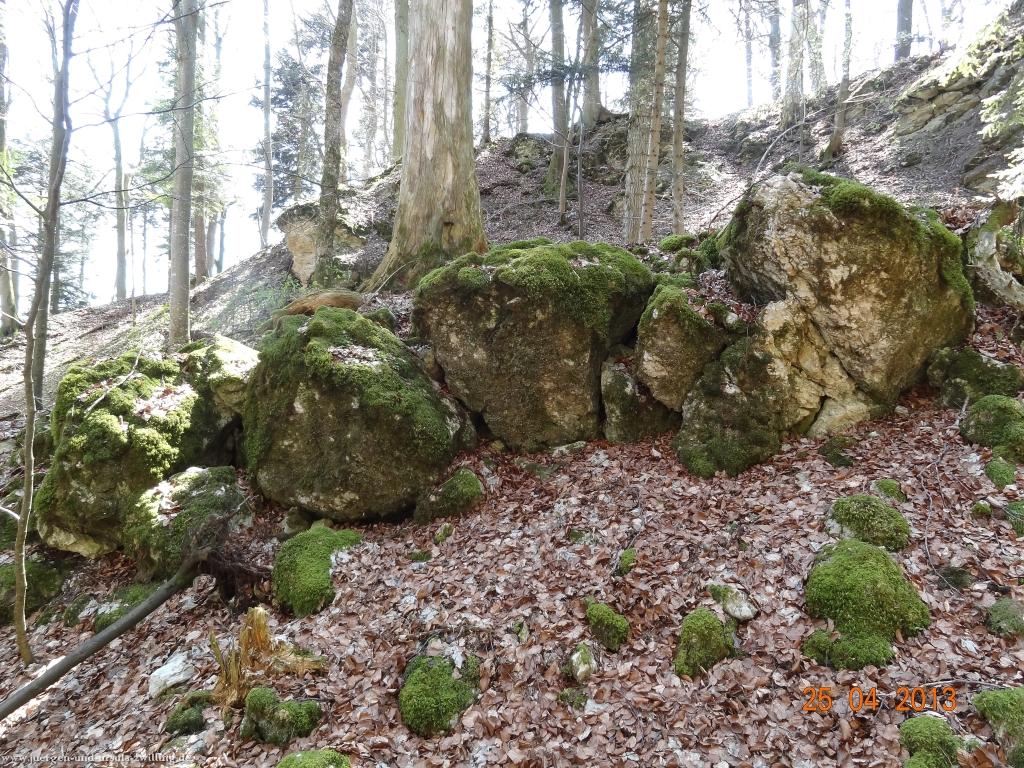 Philosophische Bildwanderung Traufgang-Felsenmeersteig