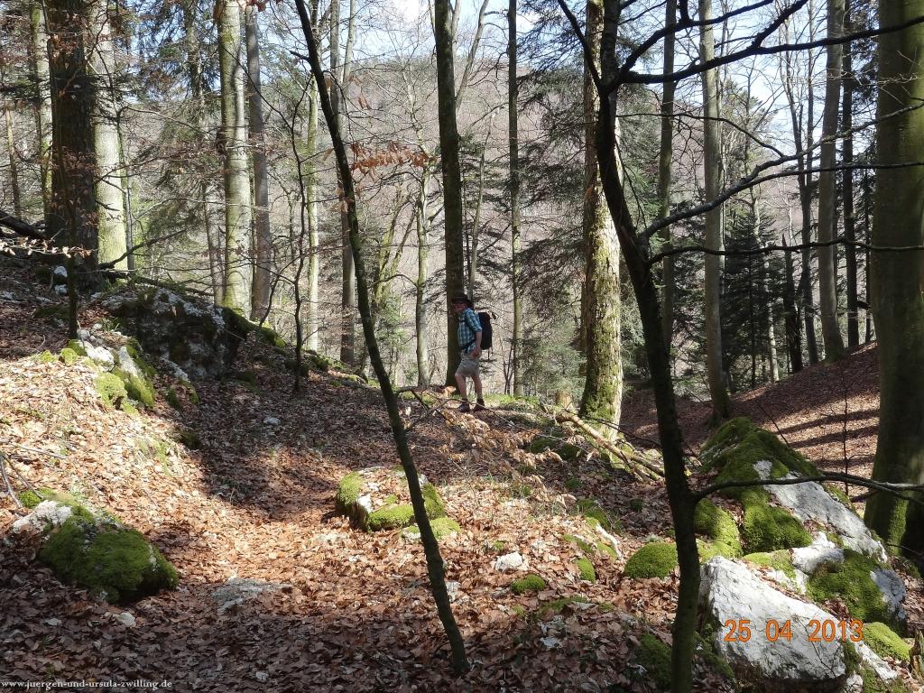 Philosophische Bildwanderung Traufgang-Felsenmeersteig