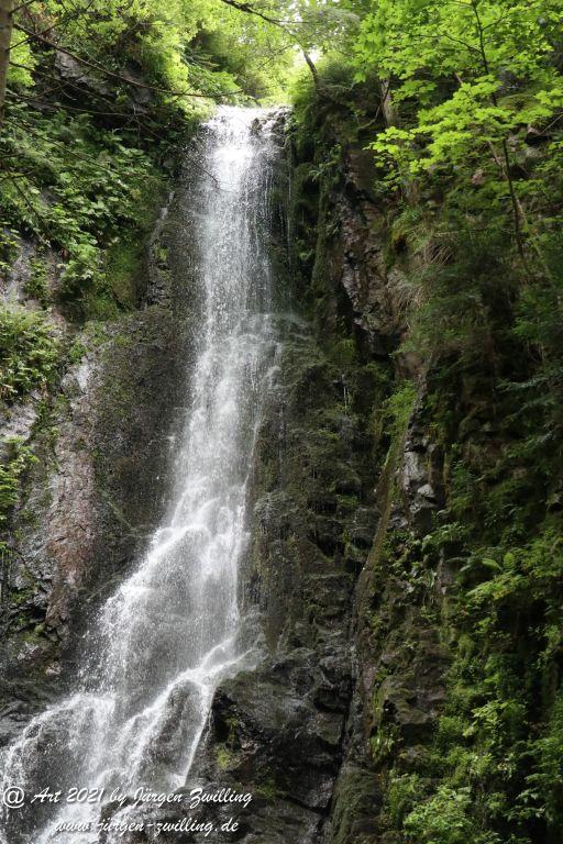 Burgbachwasserfall - Bad Rippoldsau-Schapbach - Schwarzwald