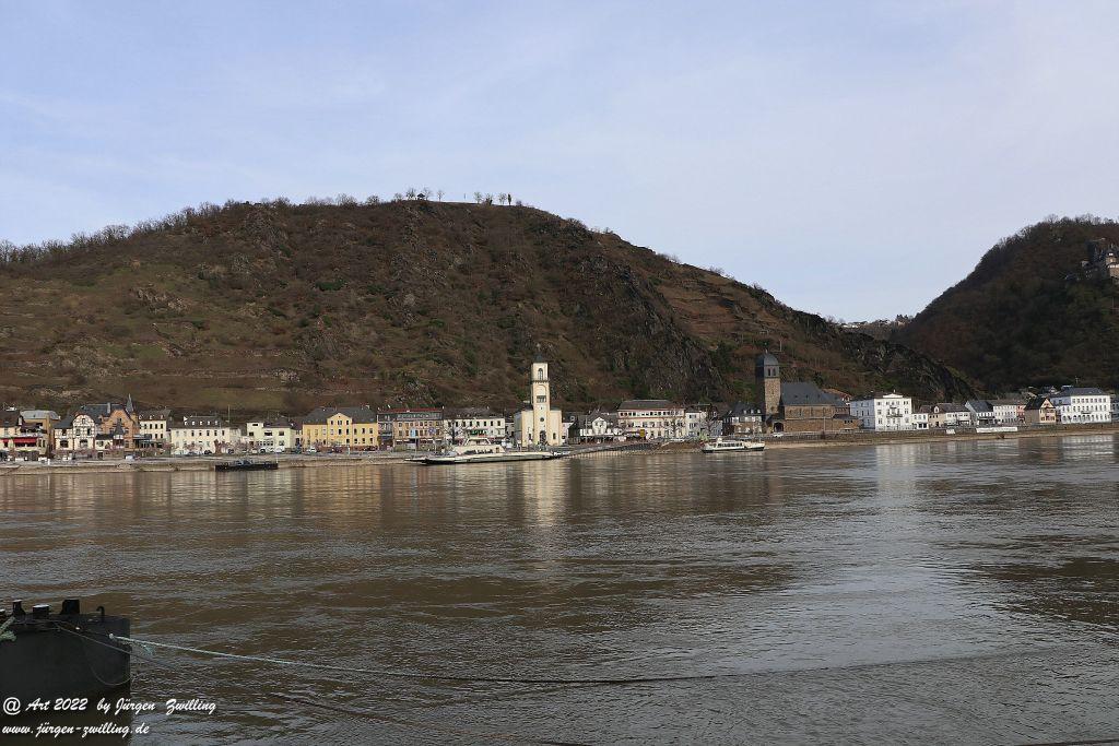 Februar - Rheinblicke St. Goar - Rhein