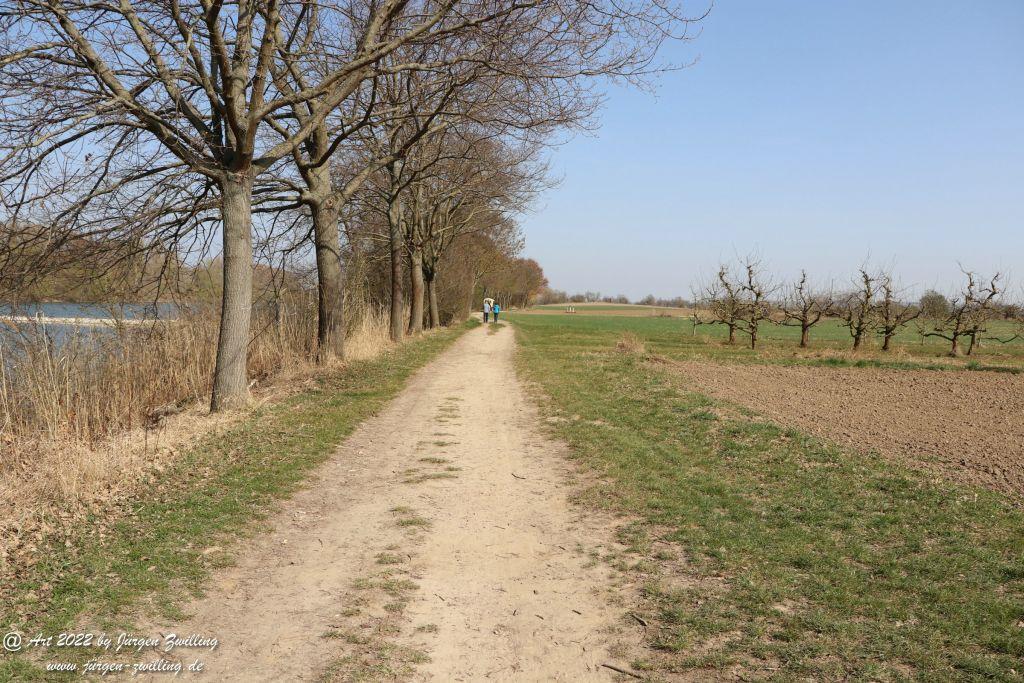 Philosophische Bildwanderung Rheinwanderung von Bingen Kempten nach Ingelheim - Rheinhessen