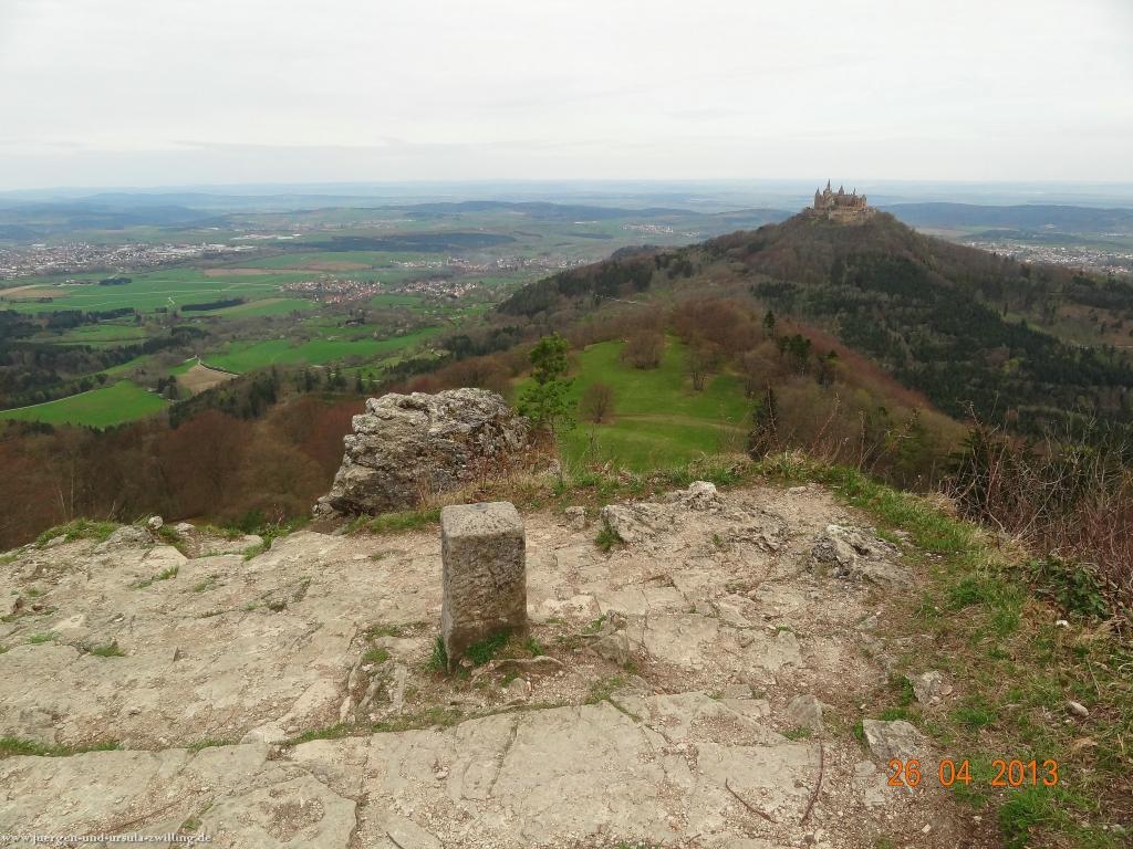 Philosophische Bildwanderung Traufgang Zollernburg-Panorama