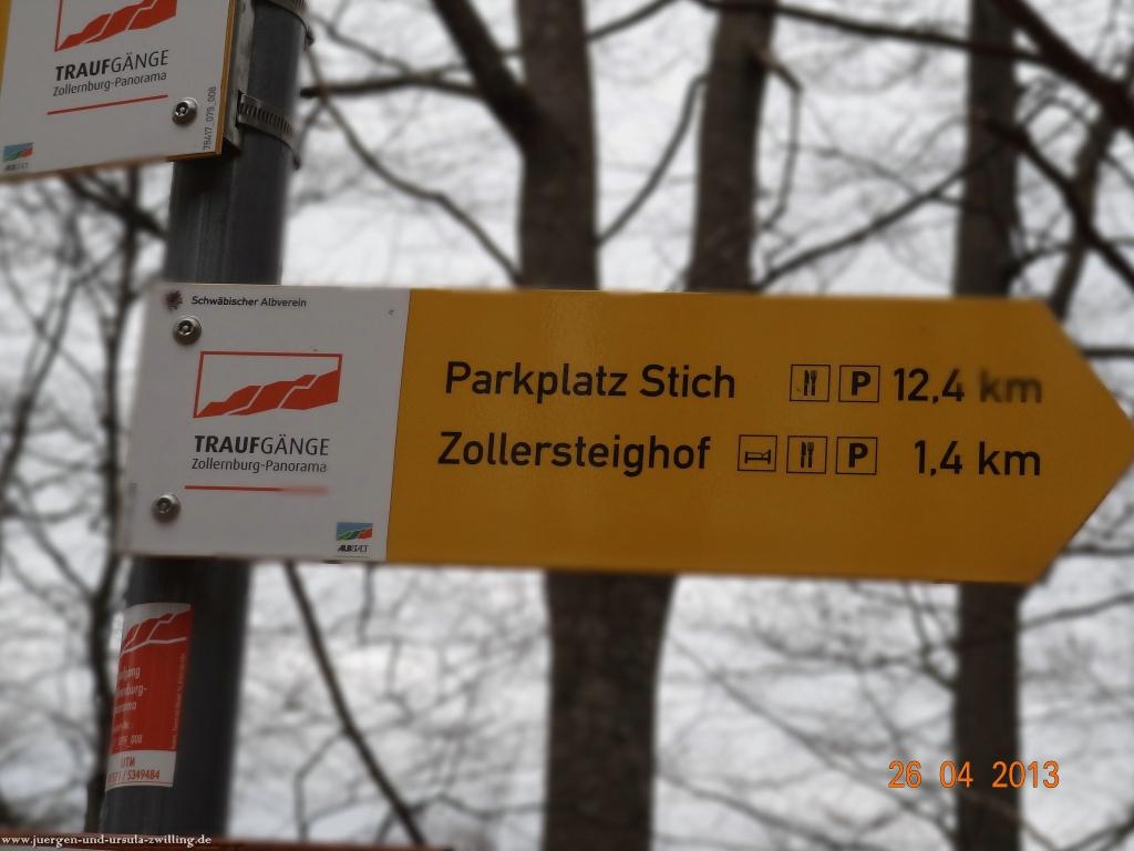 Philosophische Bildwanderung Traufgang Zollernburg-Panorama