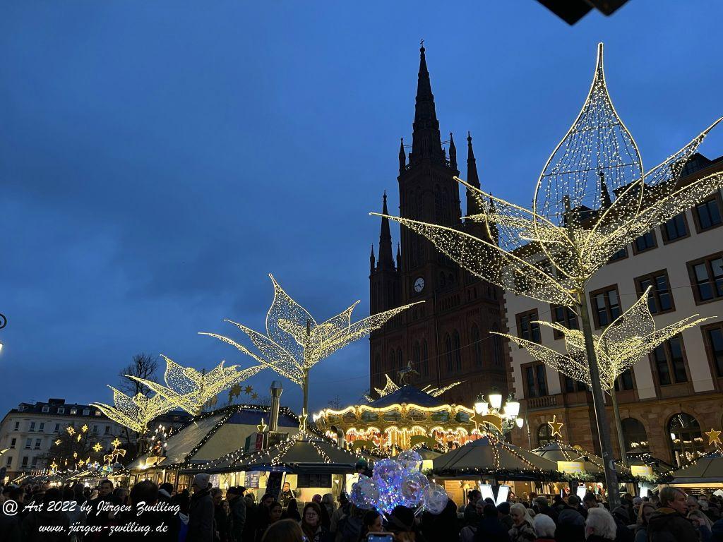 Sternschnuppenmarkt Wiesbaden Weihnachtsmarkt