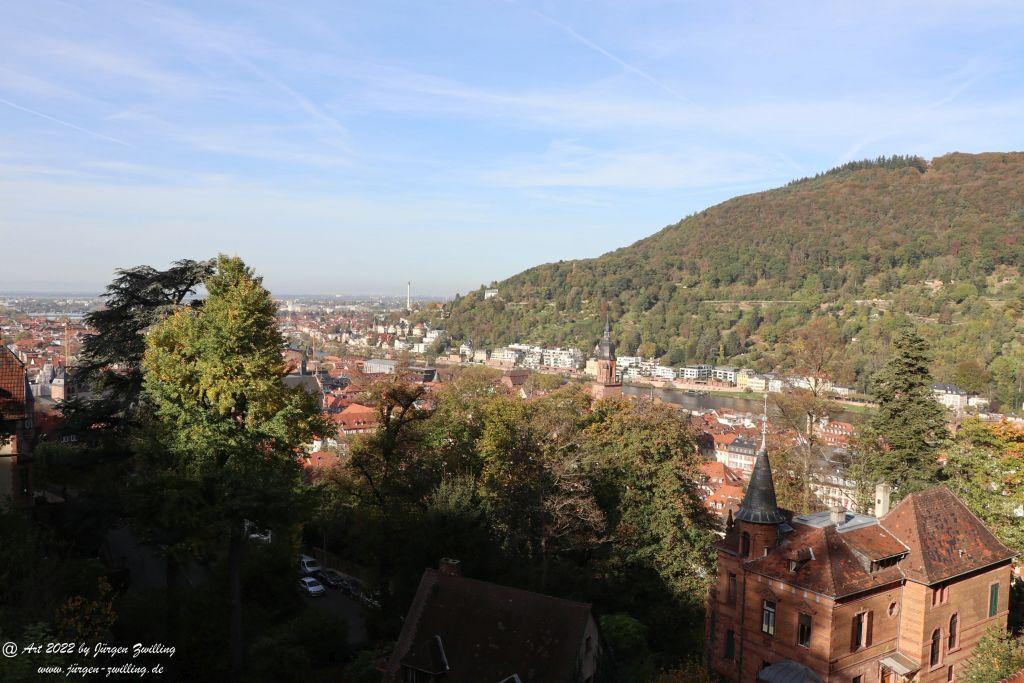 Schloss Heidelberg - Schlangenweg - Philosophenweg
