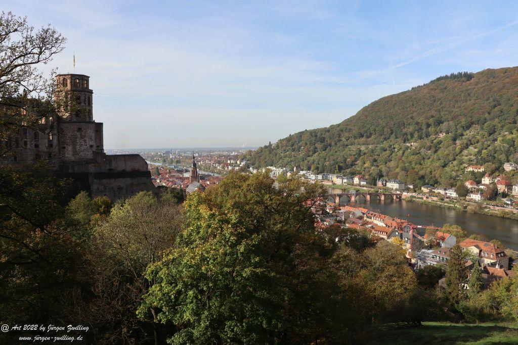 Schloss Heidelberg - Schlangenweg - Philosophenweg