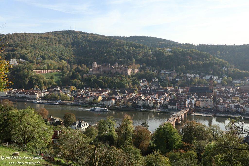 Schloss Heidelberg - Schlangenweg - Philosophenweg