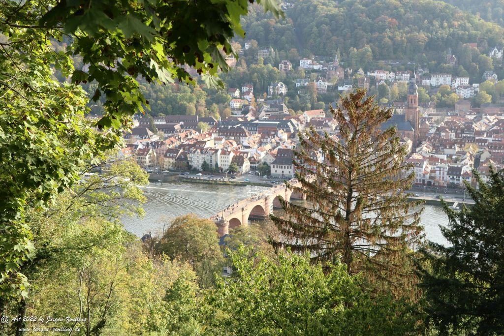 Schloss Heidelberg - Schlangenweg - Philosophenweg