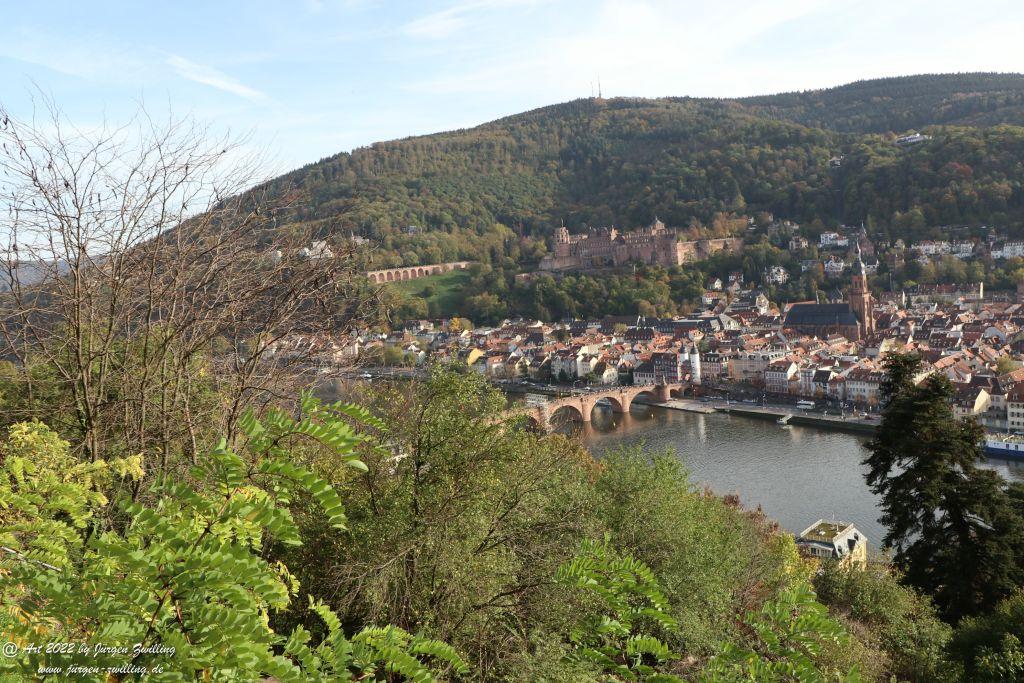 Schloss Heidelberg - Schlangenweg - Philosophenweg
