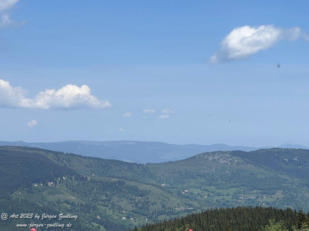 Grand Ballon (1424 m)-Vogesen-Berg - Frankreich
